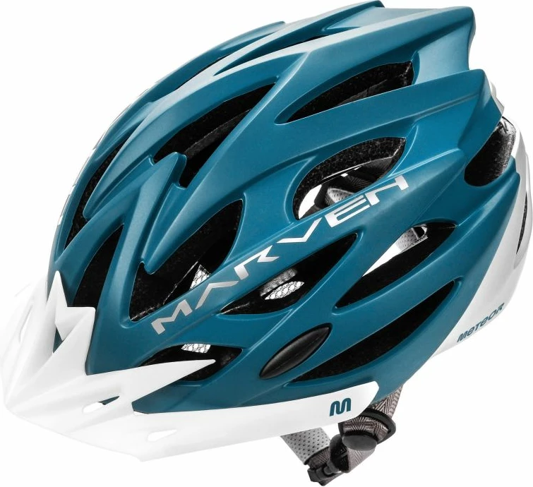 Helmetë biçiklete Meteor Marven 24781, kaltër/gri [Madhësia: Standarde]