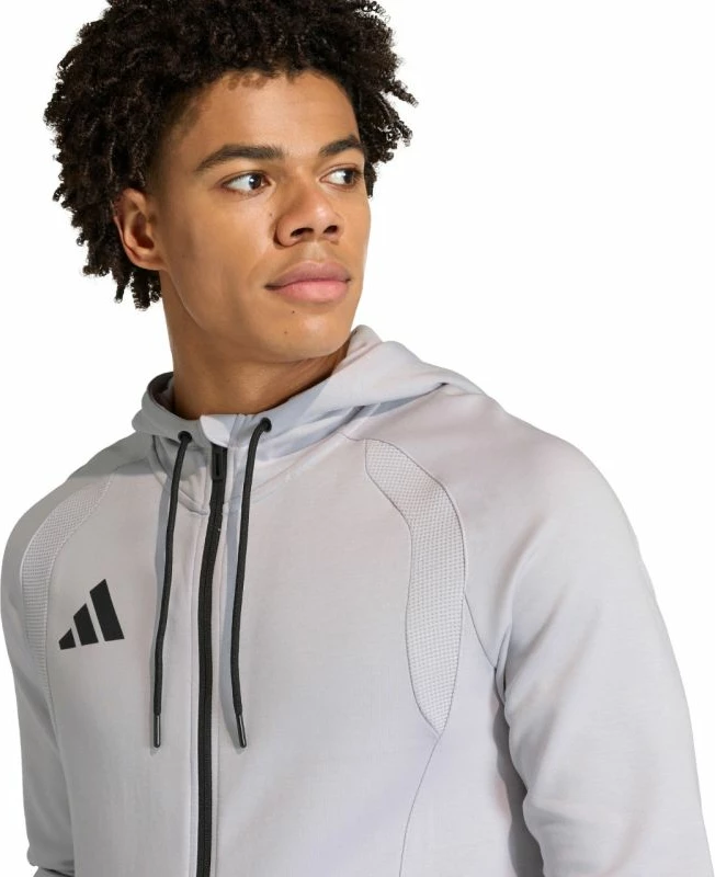 Duks për meshkuj adidas Tiro 26 Travel Sweat Hoodie KF6077, gri