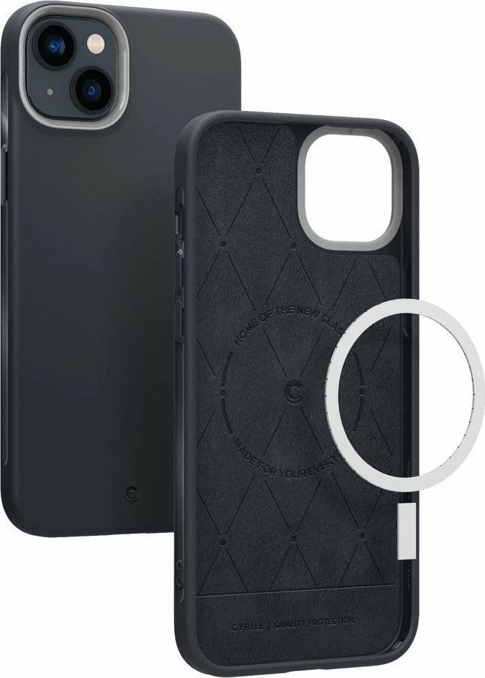 Mbështjellës Spigen Cyrill Ultra Color Mag për Apple iPhone 14 Plus, i zi