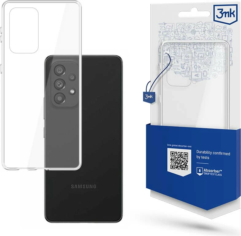 Mbështjellës 3mk Clear Case për Samsung Galaxy A53 5G, Transparent