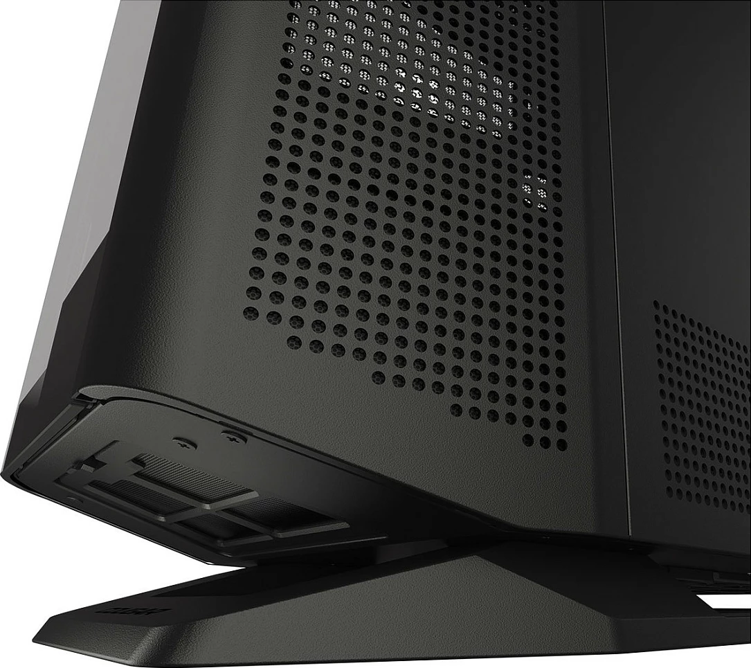 Kasë Cougar FV270 ARGB midi, e zezë
