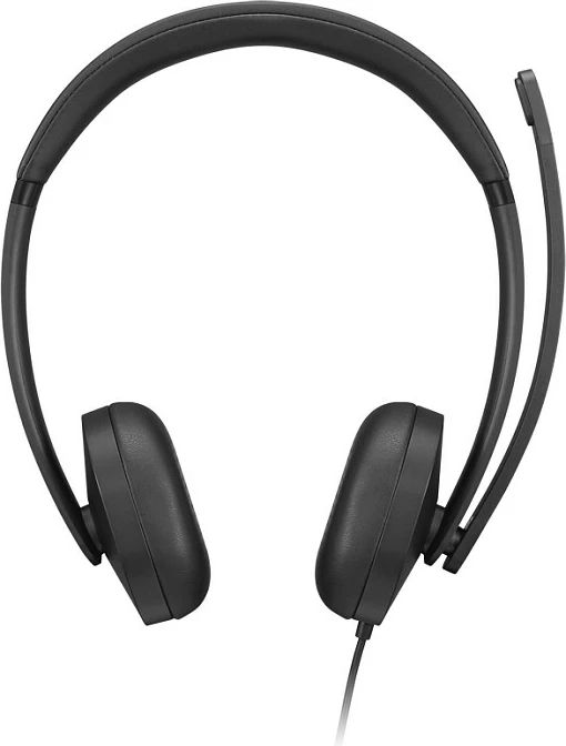 Kufje me mikrofon Lenovo 5000 Teams, USB-C, me kabllo 1.9 m, të zeza