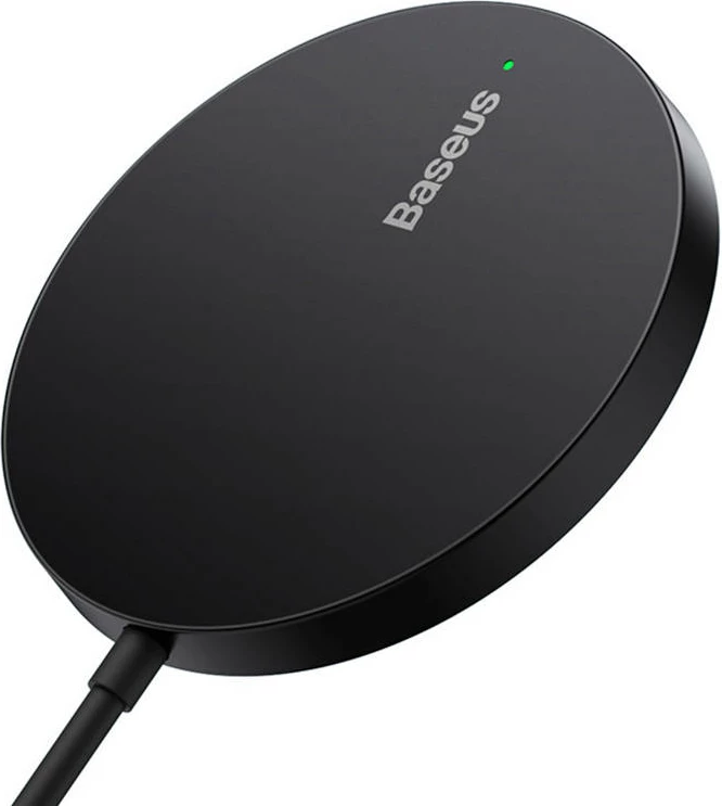 Karikues wireless magnetik Baseus Simple Mini3, 15W, i zi