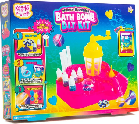 Kesho Hidden Surprise Bath Bomb DIY Craft Kit