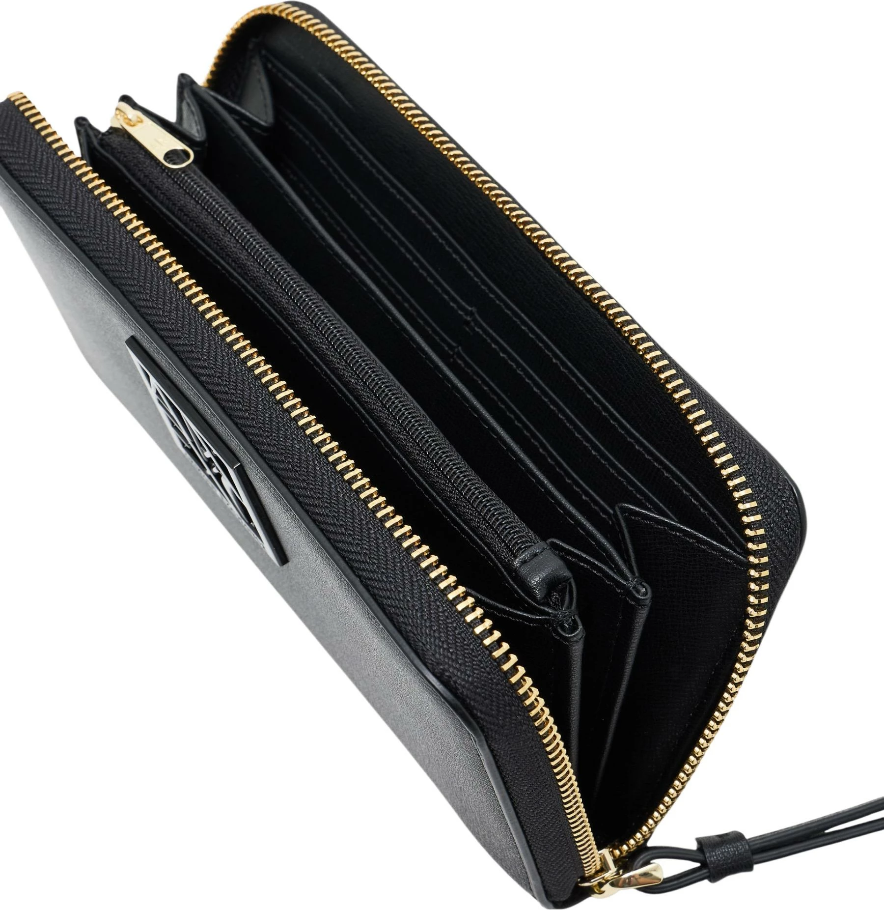 Portofol i madh për femra Armani Exchange 948486 0A874, i zi