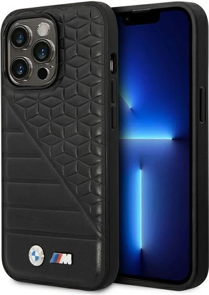 Mbështjellës BMW Bi Pattern për iPhone 14 Pro 6.1", i zi