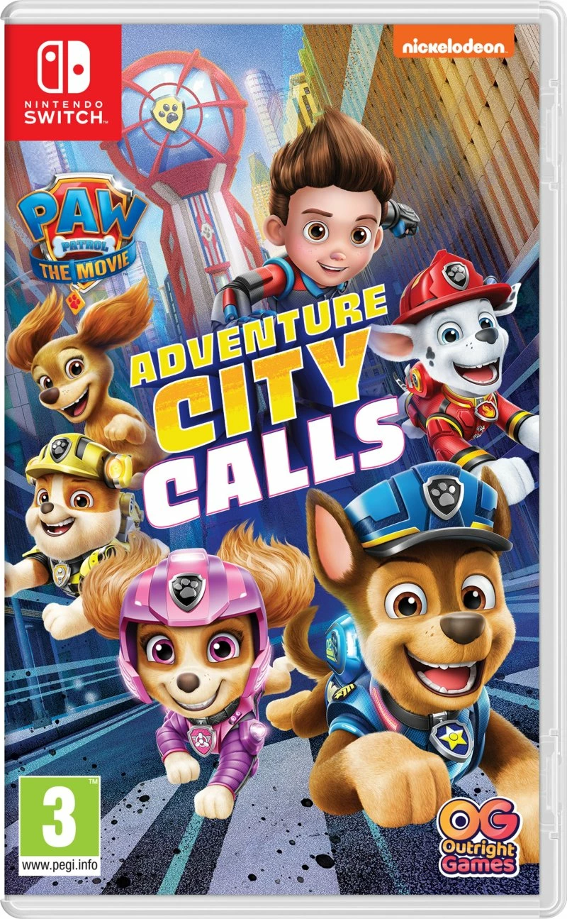 Lojë Nintendo Switch Outright Games Paw Patrol: Adventure City Calls, PEGI 3