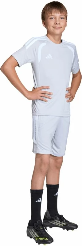 Shorce për fëmijë adidas, gri [Madhësia: 128 cm]