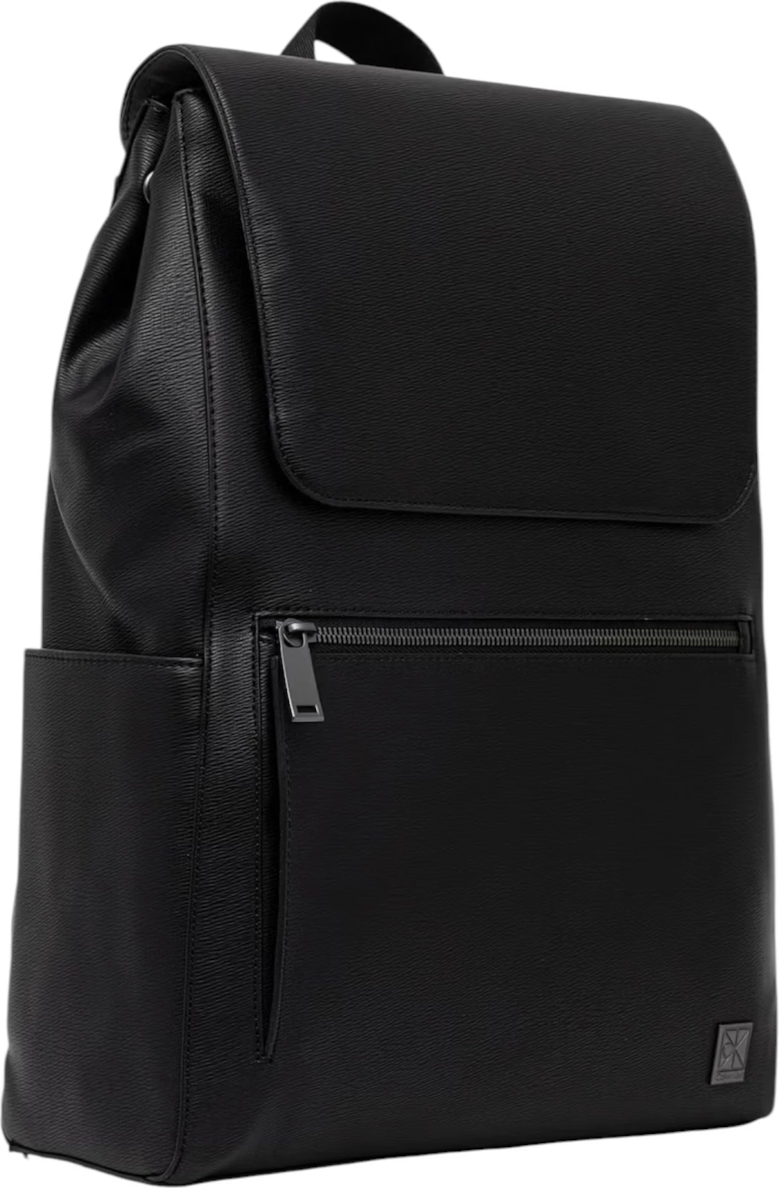 Çantë shpine për meshkuj Calvin Klein EMBLEM HW FLAP BACKPACK LV04D3422G, e zezë