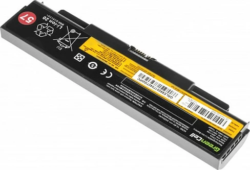 Bateri laptopi Green Cell për Lenovo ThinkPad T440P/T540P/W540/W541/L440/L540, Li-Ion, e zezë