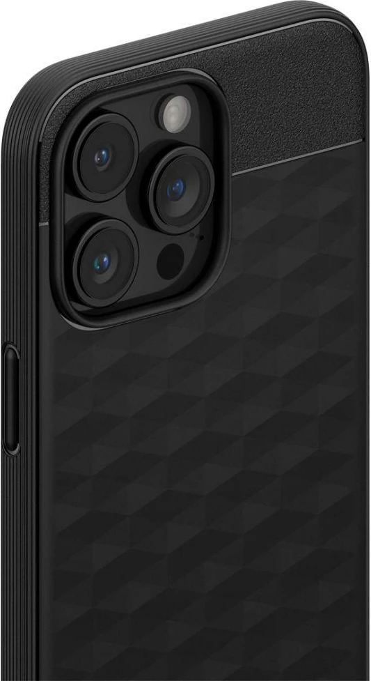 Mbështjellës Spigen Caseology Parallax Mag për iPhone 15 Pro, MagSafe, Matte Black