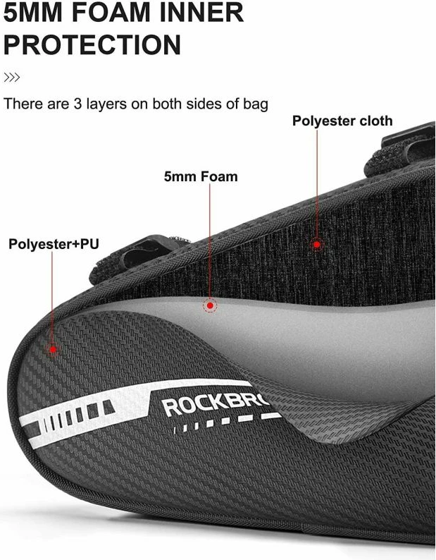 Çantë kornize për biçikletë Rockbros, kaltër