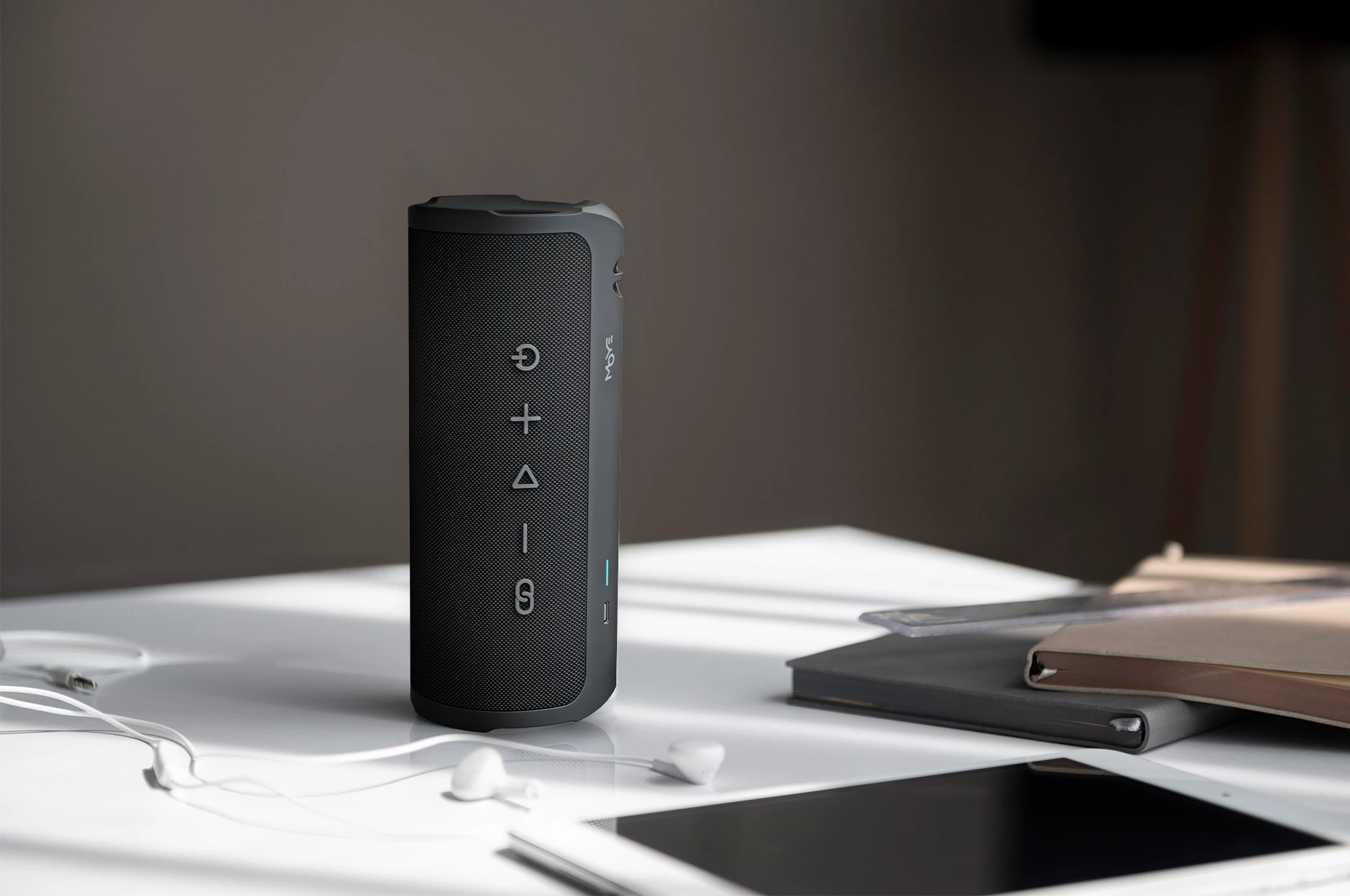 Altoparlant Bluetooth Moye Beat 30W, 12 orë, 4000mAh, IPX7, i zi
