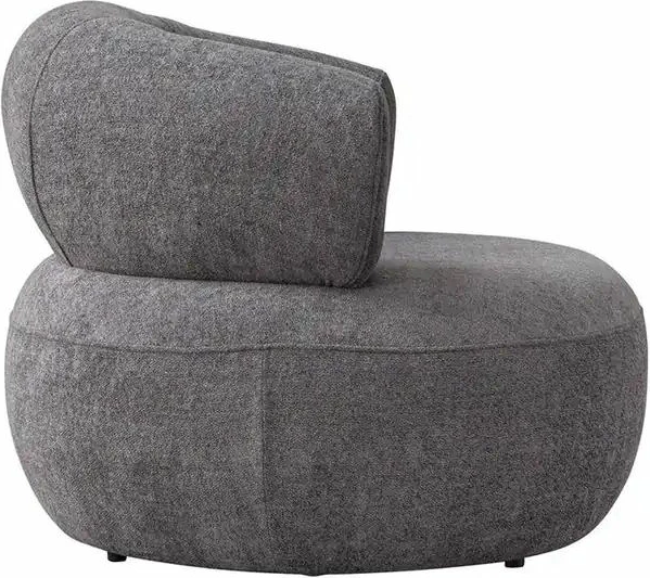Karrige krahu Roma, ngjyrë gri e errët, Atelier del Sofa