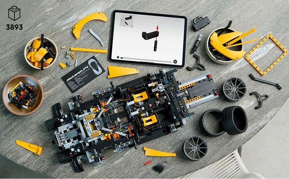 Set ndërtimi LEGO McLaren P1, 3893 pjesë, shumëngjyrësh