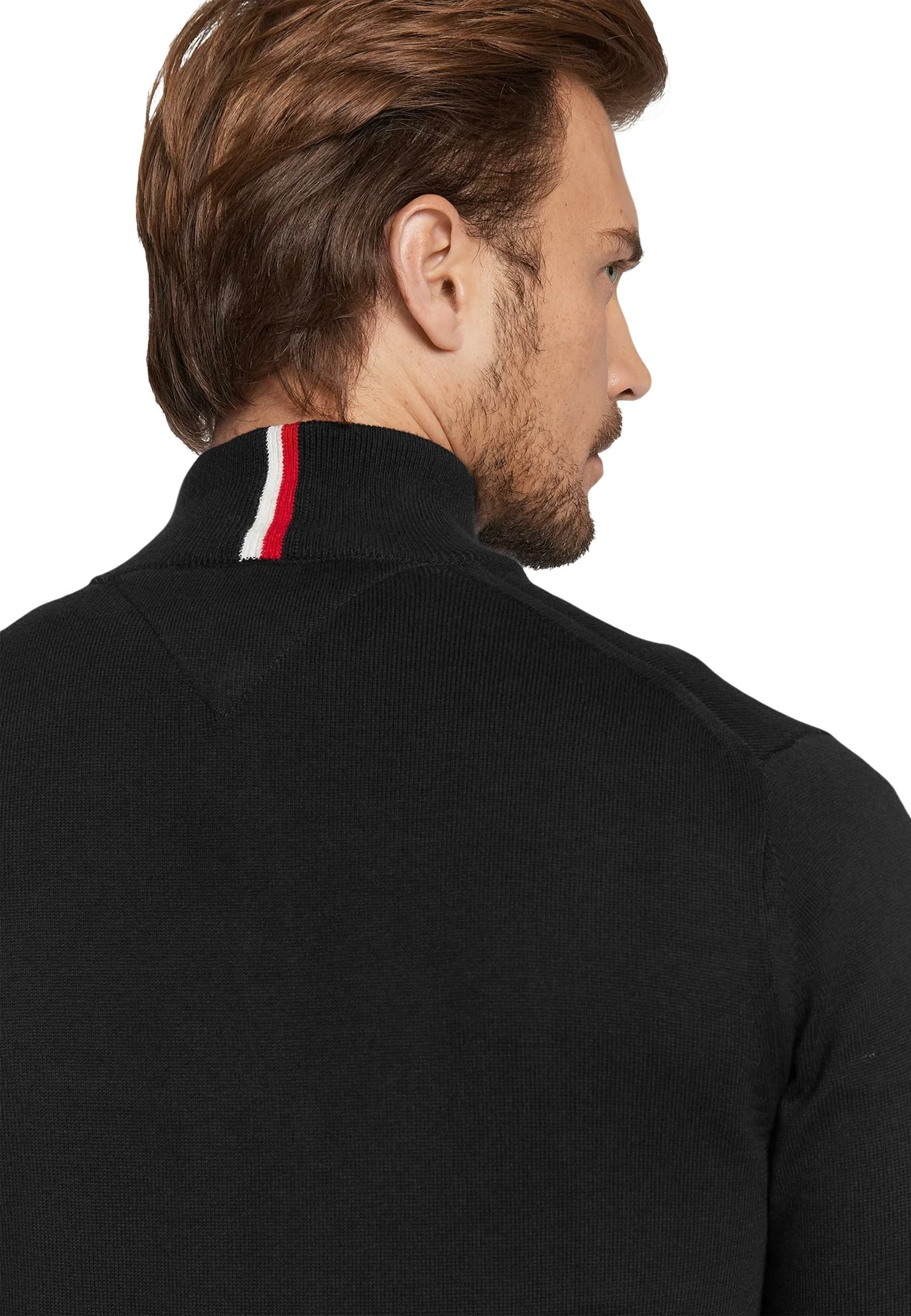 Xhemper për meshkuj Tommy Hilfiger MW0MW28049, i zi [Madhësia: M]