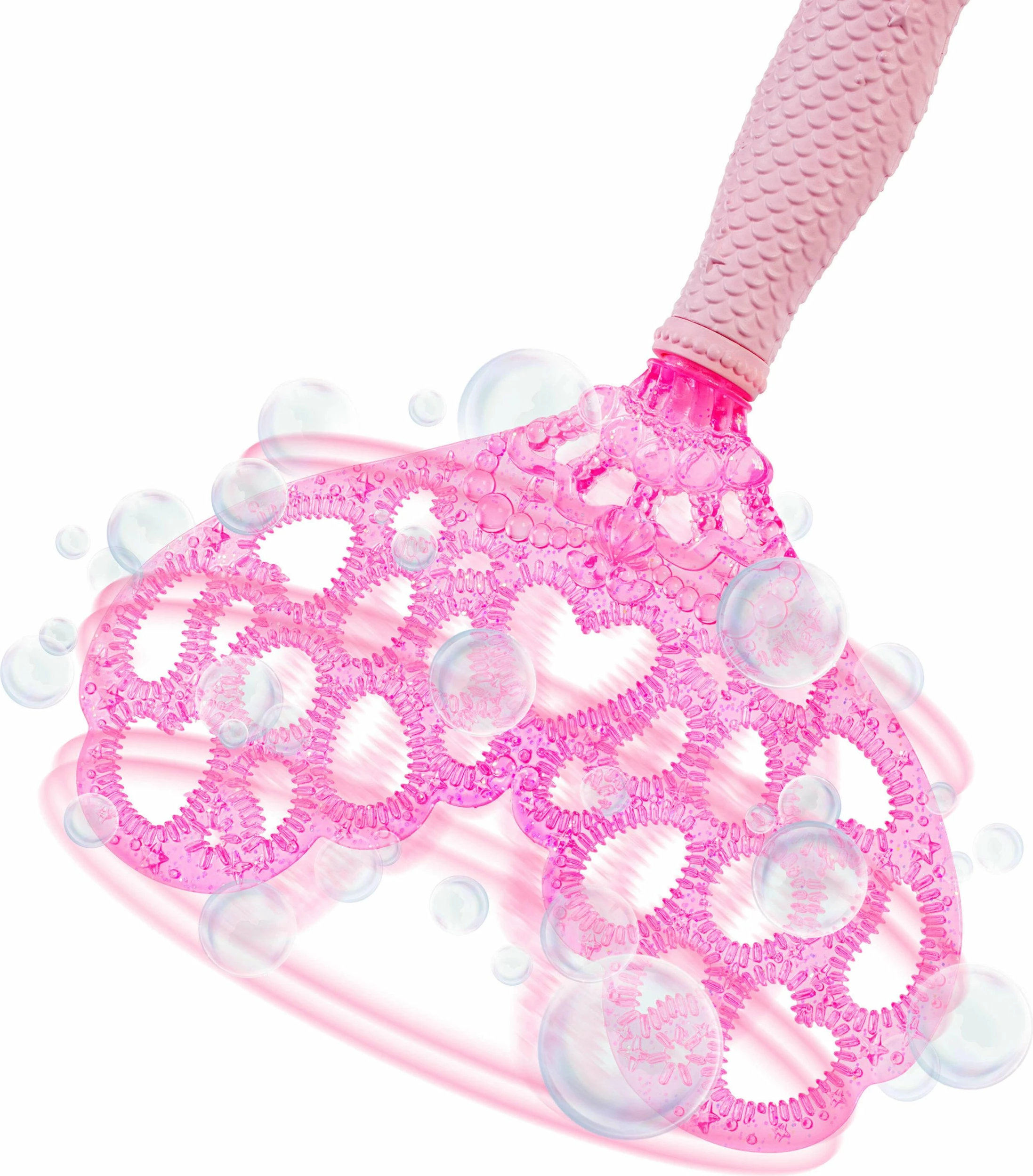 Kukull sirenë Barbie Dreamtopia Bubble Mermaid Mattel JLW56, me mekanizëm flluskash pa bateri, set me tabaka, solucion dhe brushë, rozë