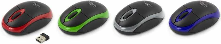 Maus Esperanza Titanum Vulture 3D TM116E, wireless 2.4GHz, 1000 DPI, optik, 3 butona, zi/hiri (me USB receiver)