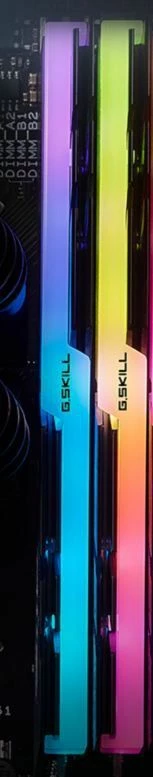 RAM Memorje G.Skill Trident Z RGB F4-3200C16D-32GTZRX 32GB DDR4 3200MHz CL16, e zezë, set 2x16GB