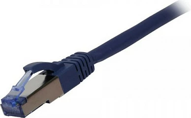Kabllo rrjeti Synergy21 RJ45 CAT6A 0.5m S/FTP 500MHz, e kaltër