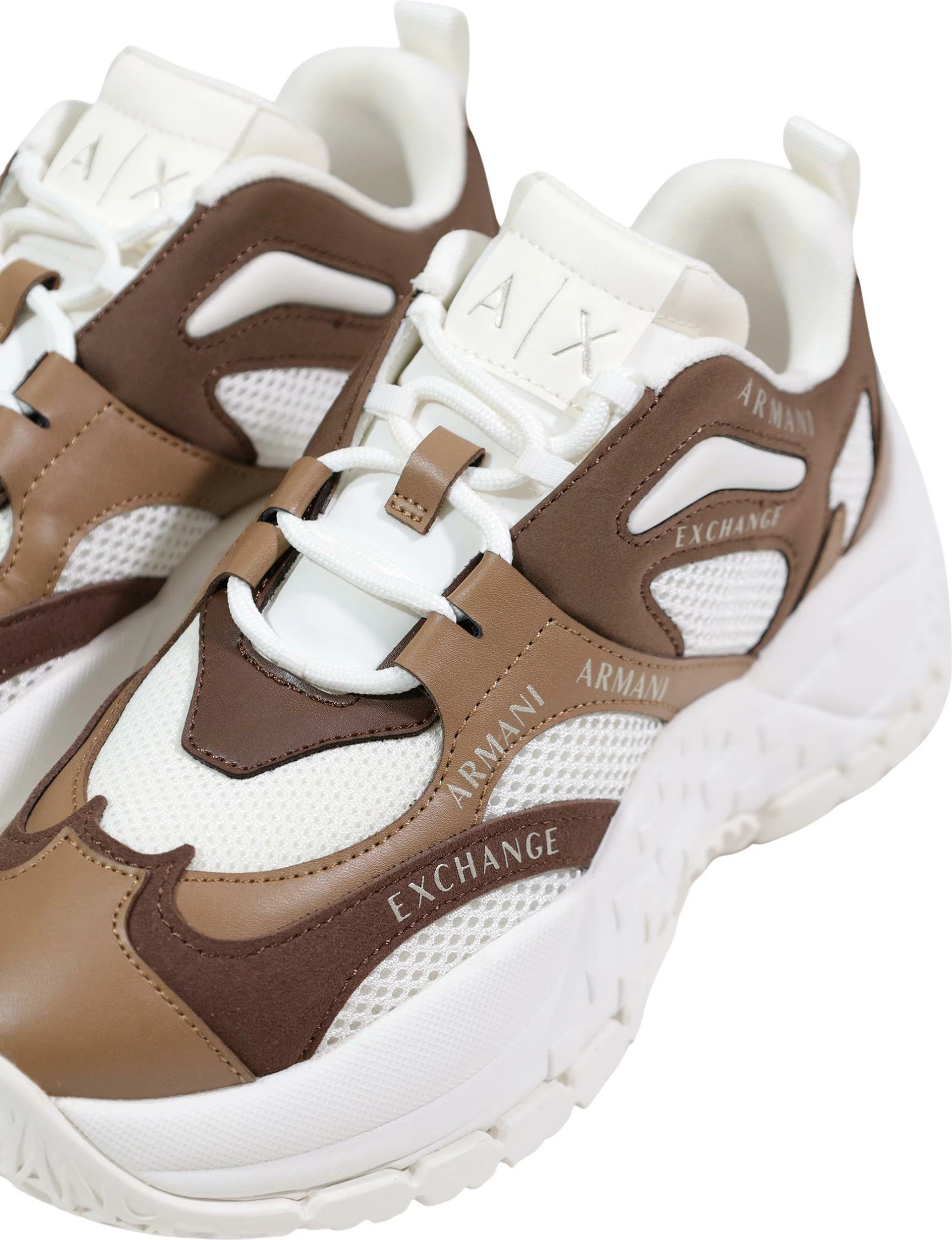 Atlete për femra Armani Exchange XDX120 XV708, të bardha-kafe [Madhësia: 36]