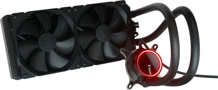 Ftohës i lëngshëm Fractal Design Celsius+ S28 Dynamic, 2 ventilatorë, ARGB, i zi
