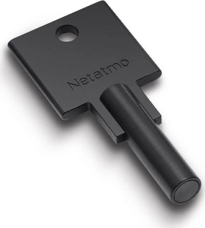 Çelësa NFC NetAtmo për Smart Zamka, ngjyrë e zezë