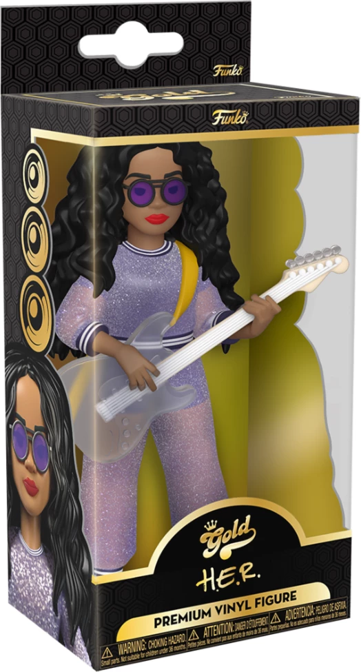 Figurinë vinyl koleksionuese Funko Gold Music H.E.R 5"