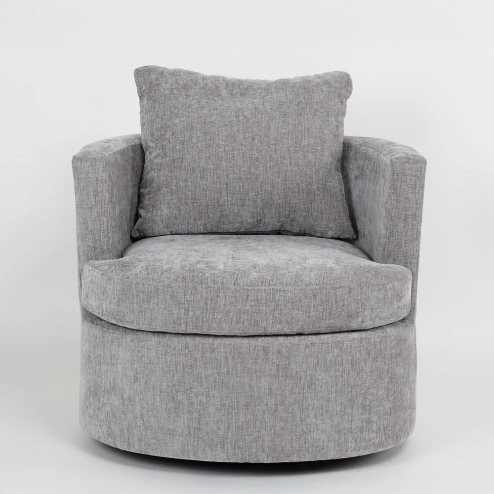 Fotelje rrotulluese ORBITA, gri, 78x76x65cm