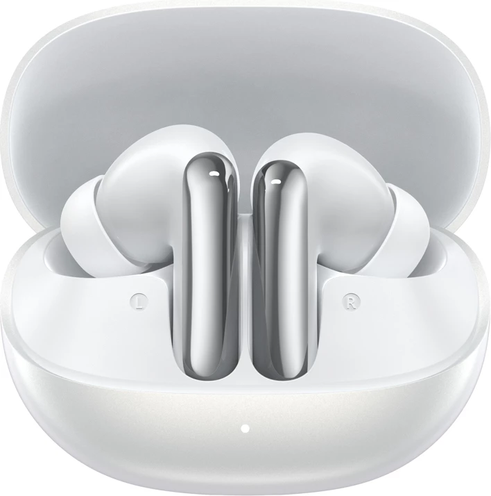 Kufje TWS QCY MeloBuds N20, ANC hibrid 50 dB, Bluetooth 6.0, 40 h, të bardha, set me kuti karikimi