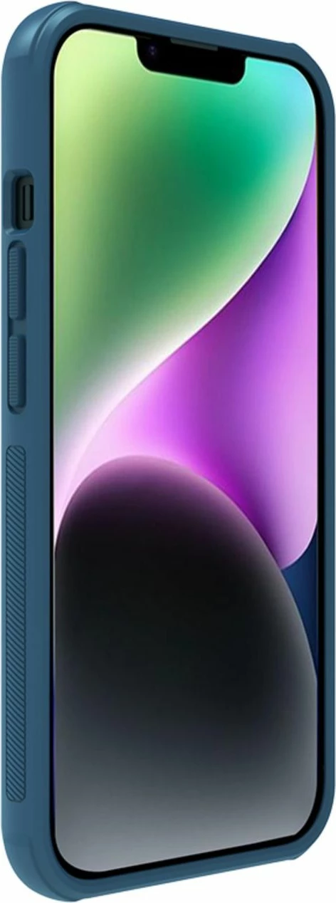 Mbështjellës Nillkin Super Frosted Shield Pro për iPhone 14 Plus me MagSafe, Blu