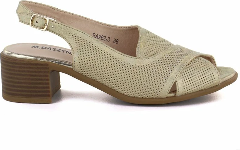 Sandale femra M. Daszyński SA262-3, të arta