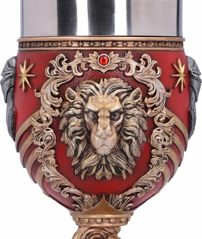 Mug koleksionues NEMESIS NOW Harry Potter Gryffindor, resin i pikturuar me dorë, kuqe/ari