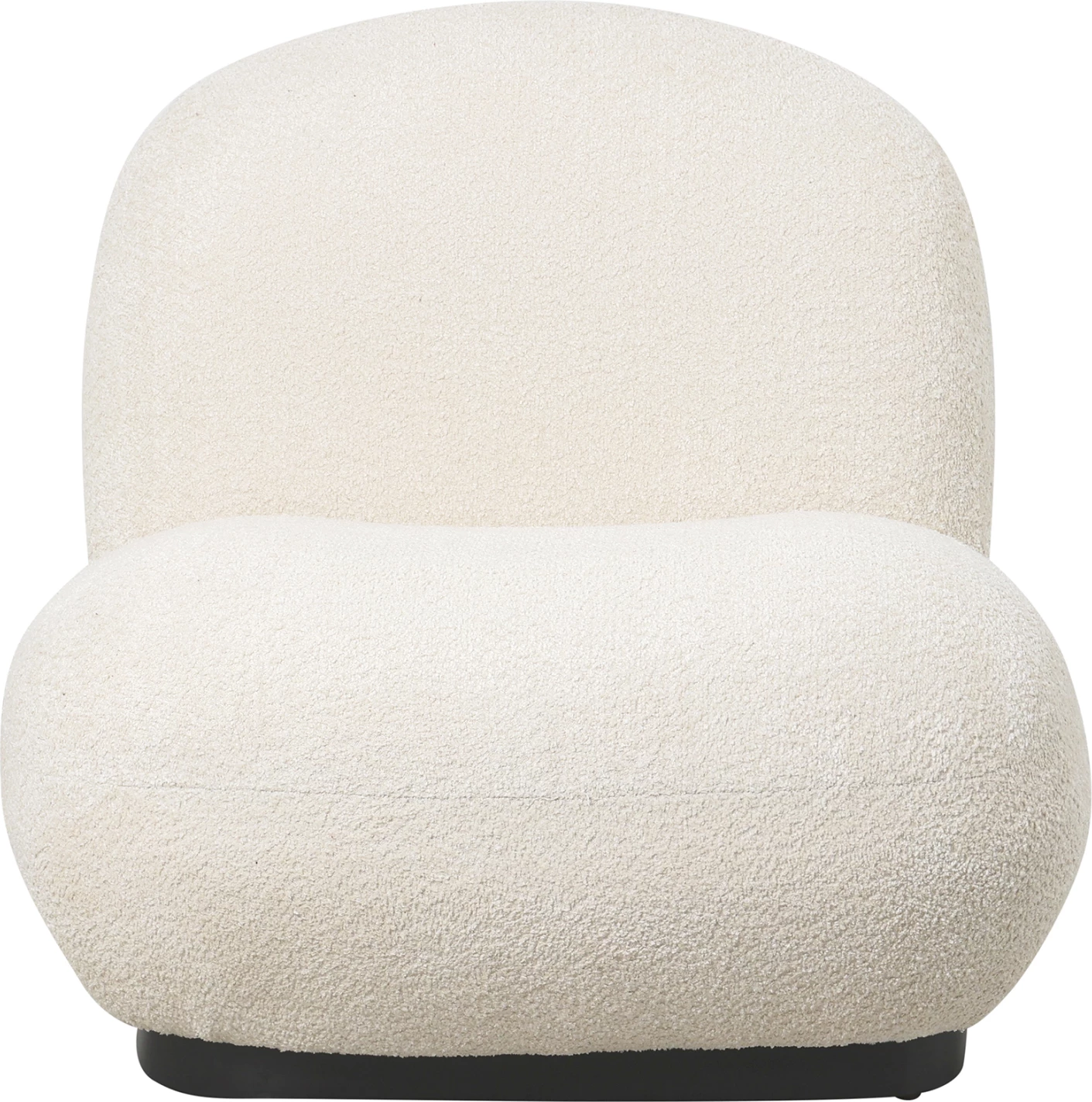 Karrige BEANY FH9591.06, pëlhurë boucle ecru, 85x82x77H cm