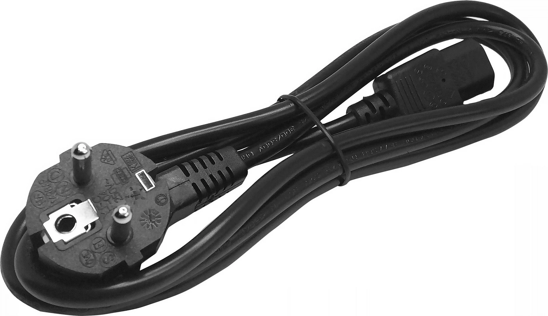 Kabllo rryme StarTech PXT101EUR, Schuko në C13, 1.8 m, 10A 250V, e zezë