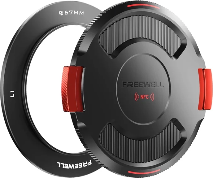 Unazë bazë për Real Locking VND/CPL, Freewell FW-L1-BL67, 67 mm, kapak NFC
