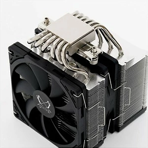 Ftohës ajri për CPU Scythe Fuma 3, 2x120mm PWM, LGA1700/AM5, i zi