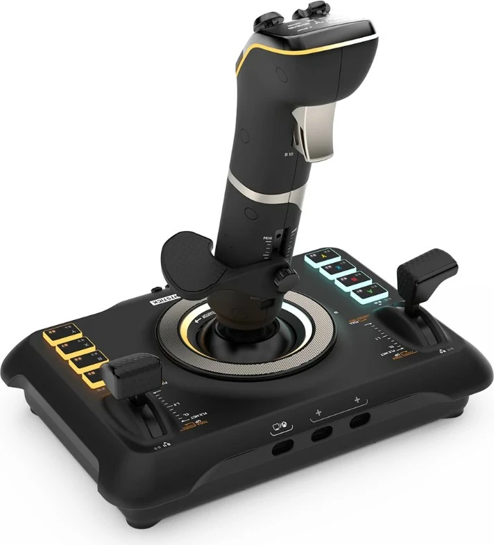 Flightstick Turtle Beach VelocityOne, për PC & Xbox, 27 butona programues, USB-C, i zi