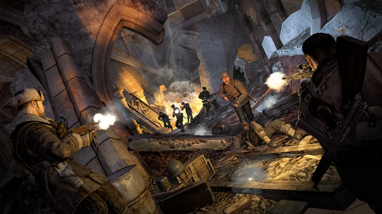 Lojë PS4 Soldout Sales & Marketing Sniper Elite V2 Remastered, All DLC Included