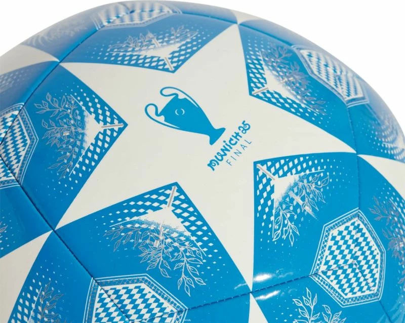 Top futbolli adidas, i bardhë dhe blu [Madhësia: 3]