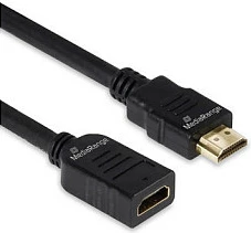 Zgjatues kabllo HDMI MediaRange MRCS256, 2m, HDMI 2.0, 4K@60Hz, HDR/ARC, i zi