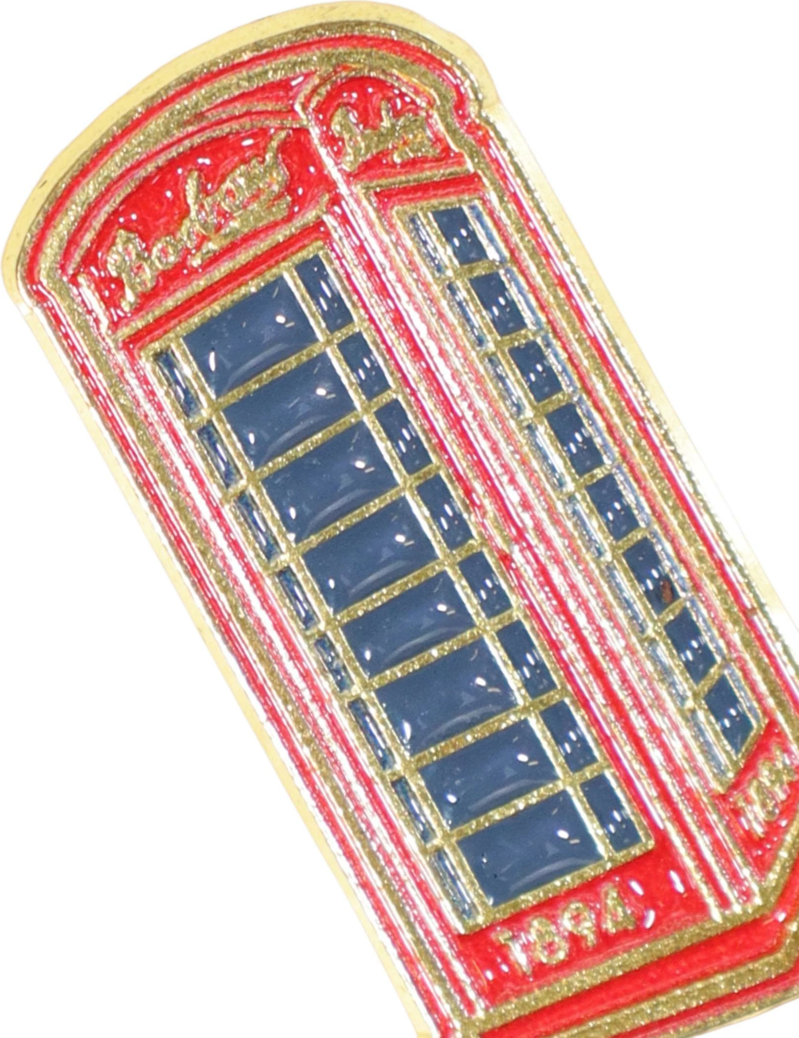 Pin dekorativ Barbour Phone Box 262MUMB0040 për meshkuj, i kuq