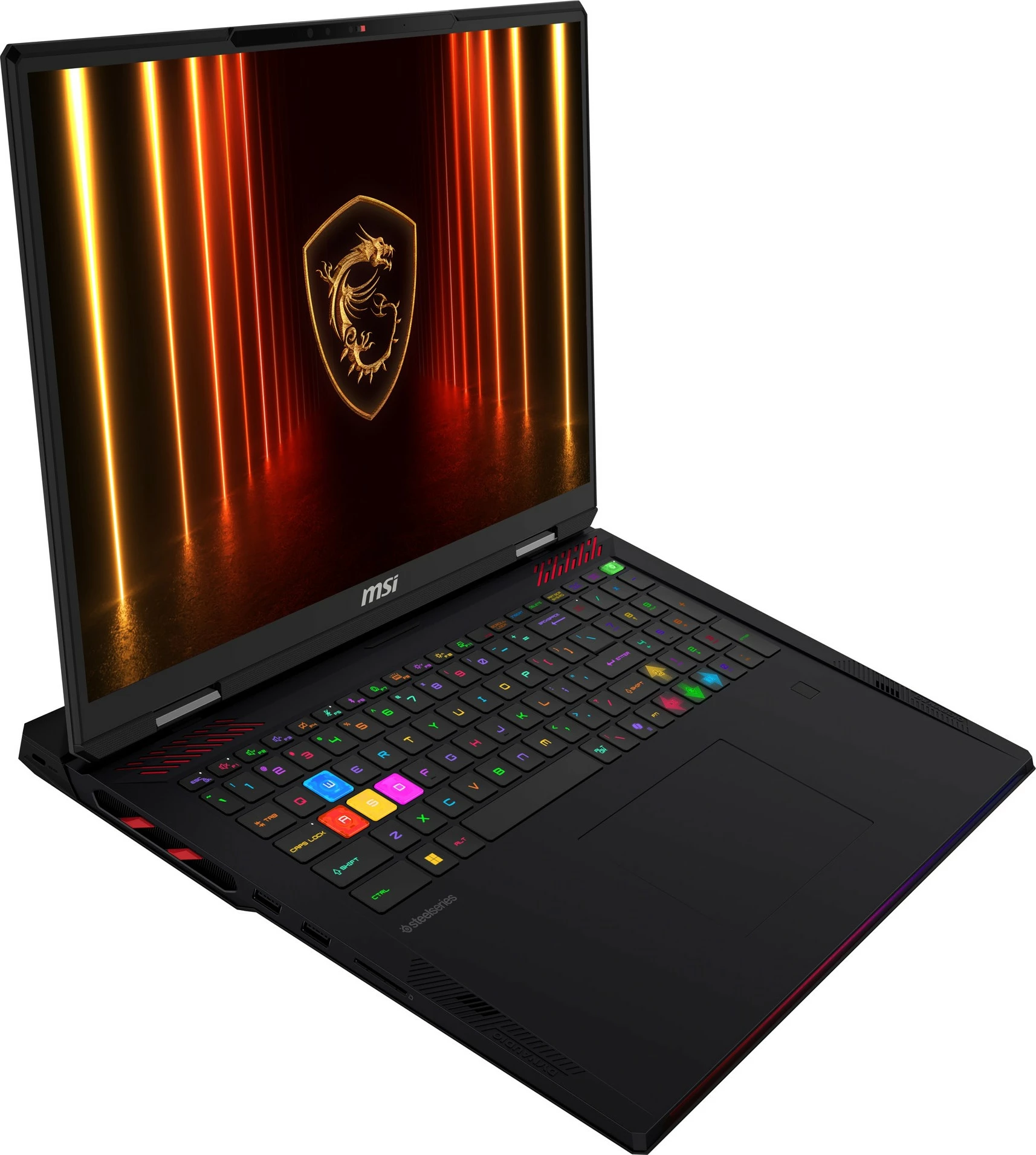 Laptop MSI Raider 18 HX AI A2XWJG-074, RTX 5090, 64GB RAM, 4TB SSD, e zezë