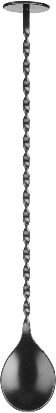 Set aksesorësh barmeni, BarUp Barkit in Tube, Boston shaker 500/800 ml, xhiger 25/50 ml, lugë spirale 27 cm, sitë Hawthorne, grirës (muddler), tub kartoni, diametër 120 x 320 mm, e zezë