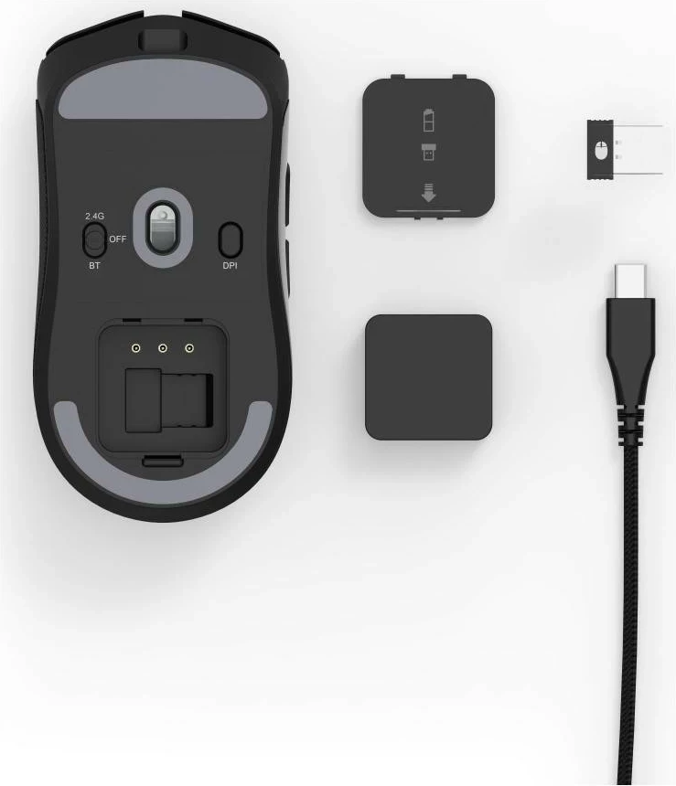 Maus gaming uRage Reaper 820, wireless/USB, 26000 DPI, i zi