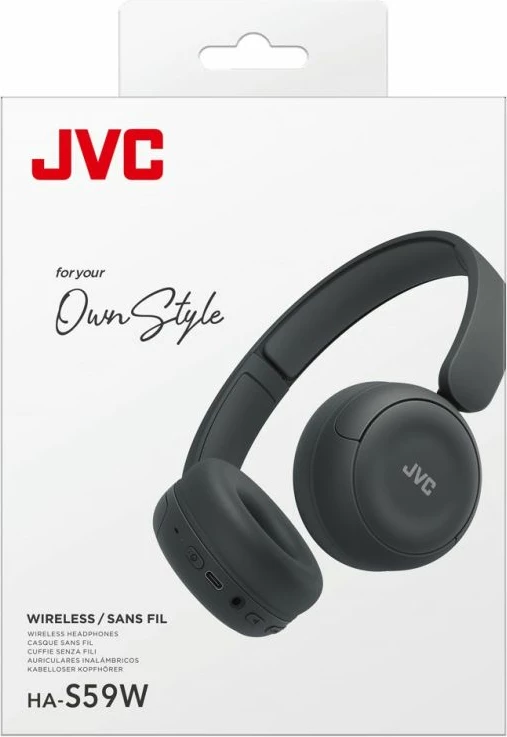 Kufje BT JVC HAS-59WBU, të zeza