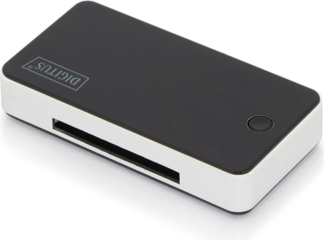 Lexues kartelash Digitus DA-70330-1, 5 porta USB 3.0, i zi-argjendtë