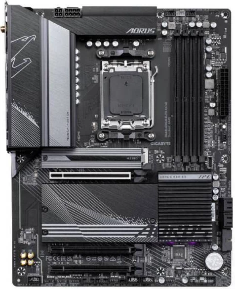 Motherboard Gigabyte B650 Aorus Elite AX V2 AMD B650 4*DDR5 3*M.2 4*SataIII AM5 HDMI/DisplayPort ATX