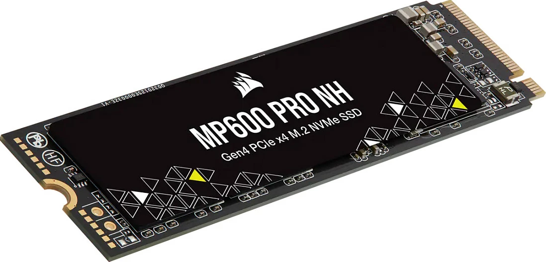 SSD M.2 NVMe Corsair MP600 PRO NH, 4TB, PCIe 4.0 x4, 7000MB/s, e zezë