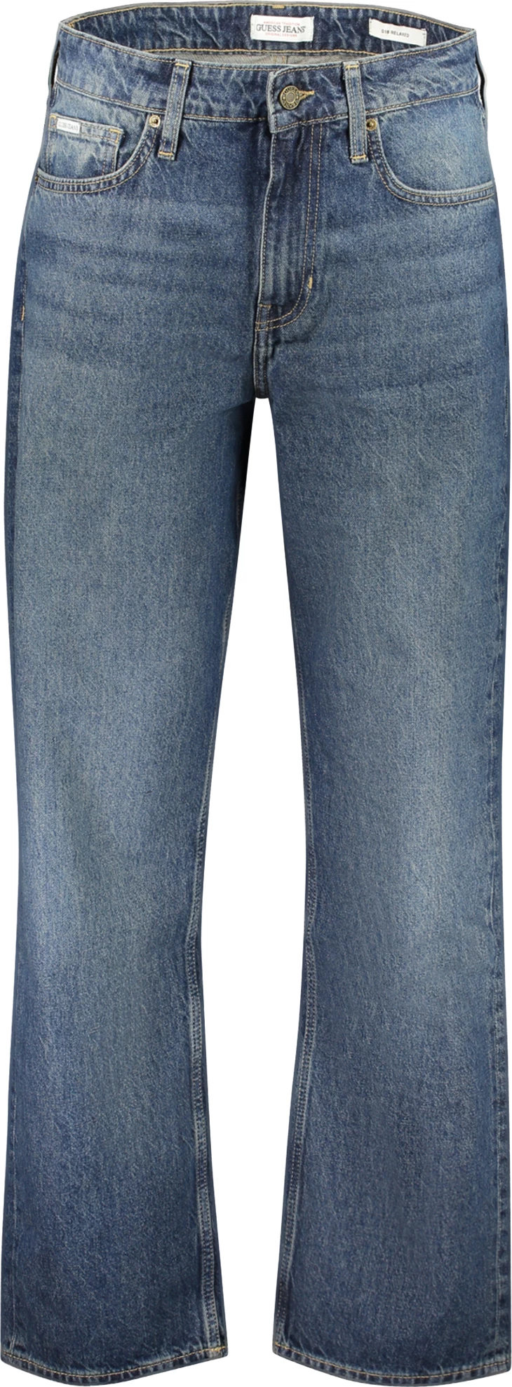 Pantallona xhins GUESS JEANS G18 RELAXED meshkuj, të kaltra [Madhësia: W32 L32]